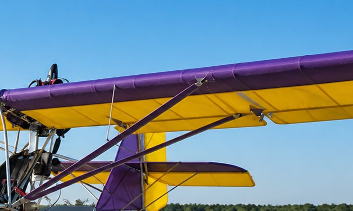 Skymaster 103 tail and wing detail